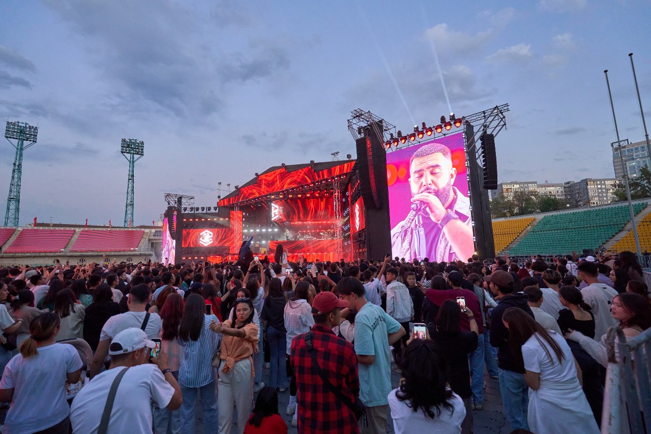 Coke Studio Festival в Алматы собрал более 28 тысяч зрителей