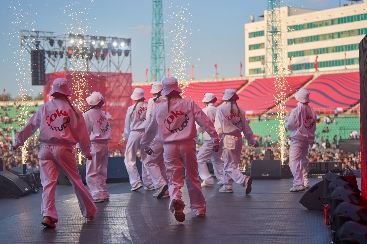 Coke Studio Festival в Алматы собрал более 28 тысяч зрителей