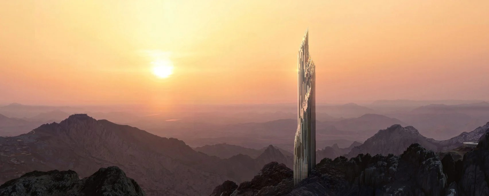 В Саудовской Аравии построят небоскреб на вершине горы