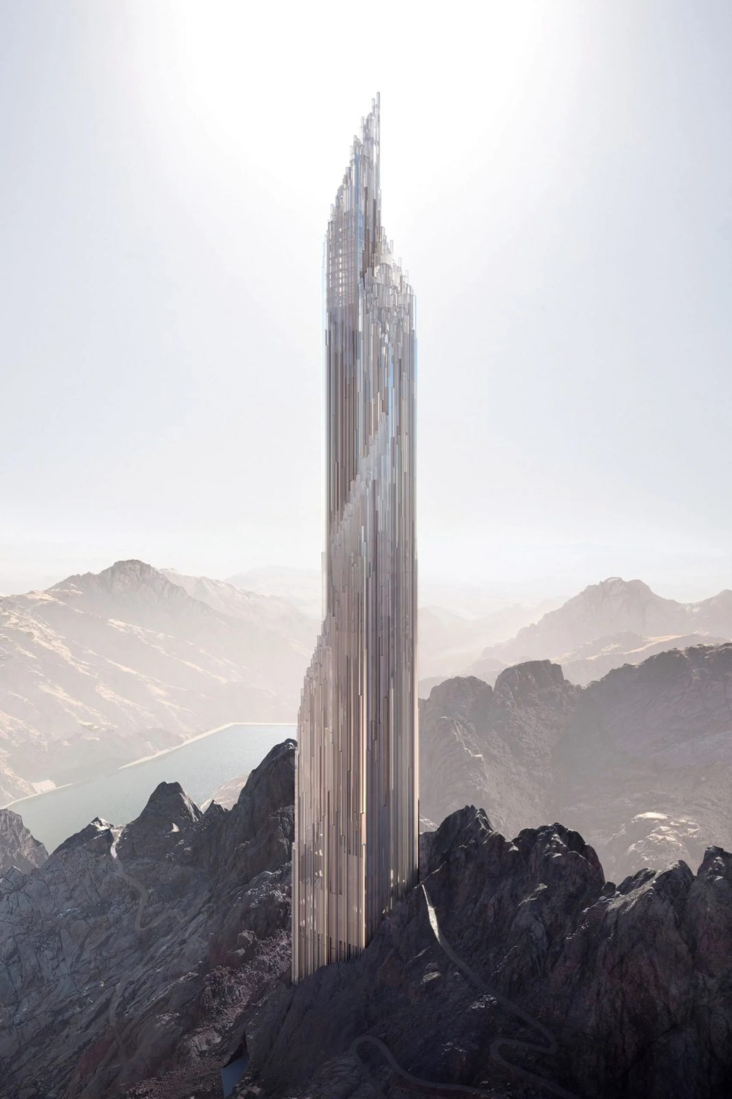 В Саудовской Аравии построят небоскреб на вершине горы