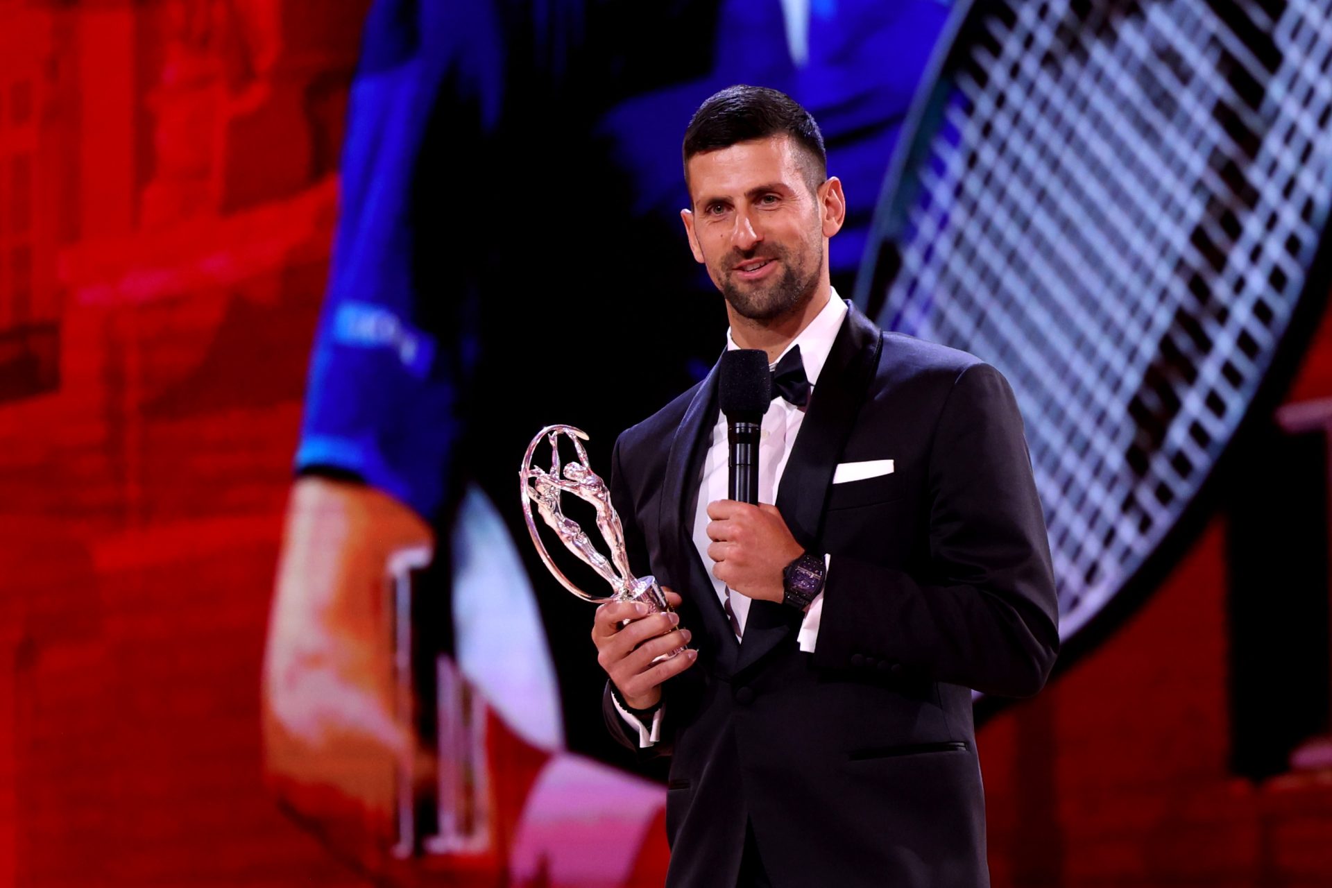Новак Джокович для вручения премии «Лучший спортсмена года» выбрал часы Hublot 