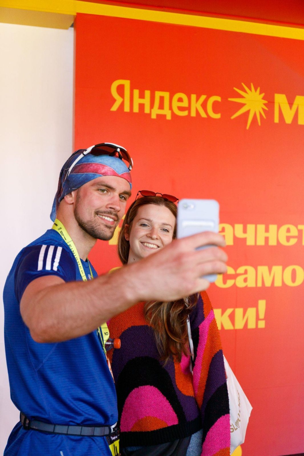 Среди участников Almaty Half Marathon был замечен известный казахстанский певец MAKVIN