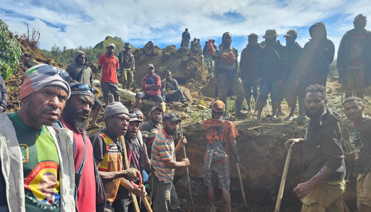 Смертоносный оползень прошел в Папуа-Новой Гвинее