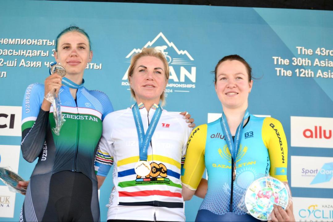 Казахстан лидирует в медальном зачете на чемпионате Азии по велоспорту на шоссе